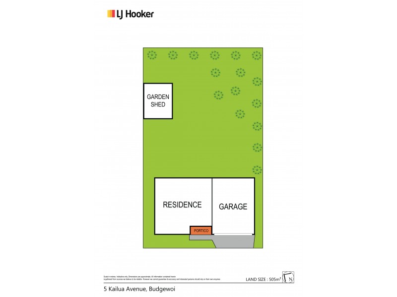 5 Kailua Avenue, Budgewoi NSW 2262 Floorplan