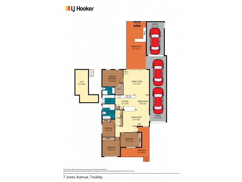 7 Jones Avenue, Toukley NSW 2263 Floorplan