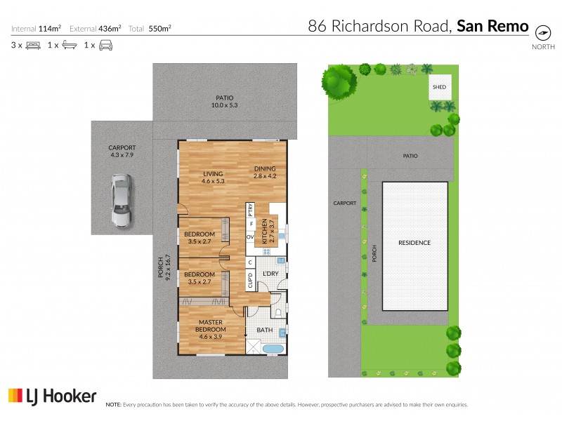 86 Richardson Road, San Remo NSW 2262 Floorplan