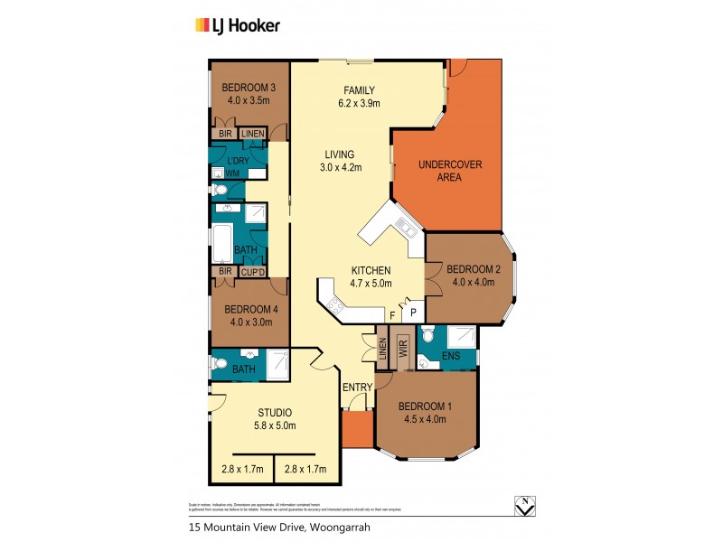15 Mountain View Drive, Woongarrah NSW 2259 Floorplan