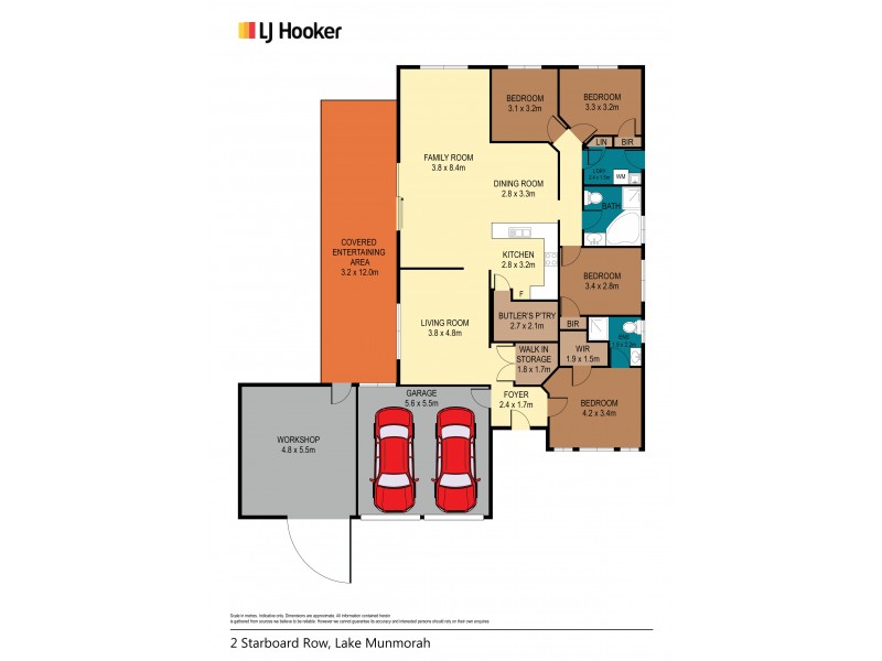 2 Starboard Row, Lake Munmorah NSW 2259 Floorplan