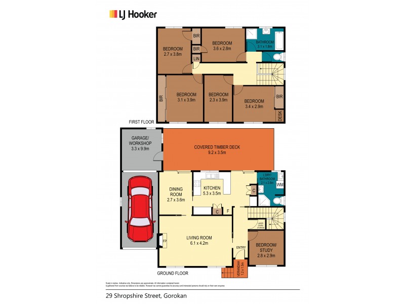 29 Shropshire Avenue, Gorokan NSW 2263 Floorplan