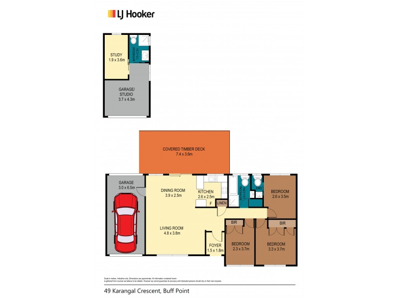 49 Karangal Crescent, Buff Point NSW 2262 Floorplan