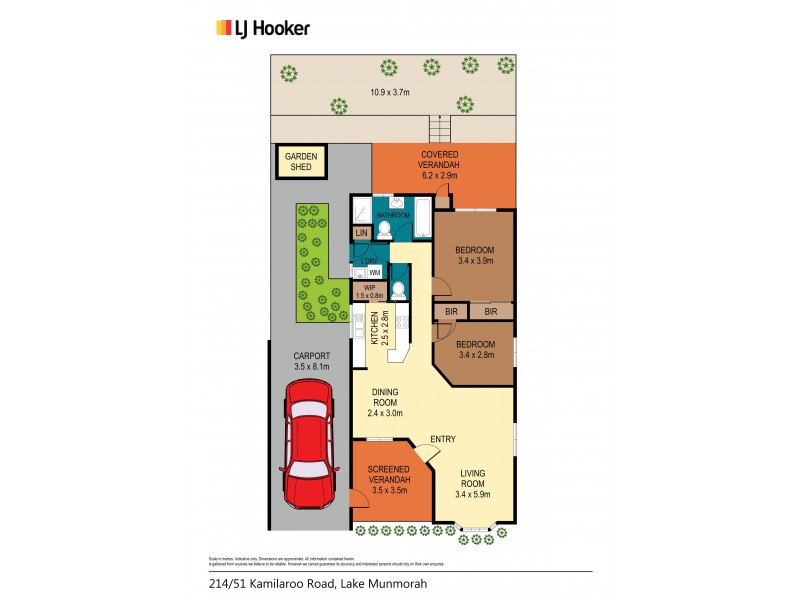 214/51 Kamilaroo Road, Lake Munmorah NSW 2259 Floorplan