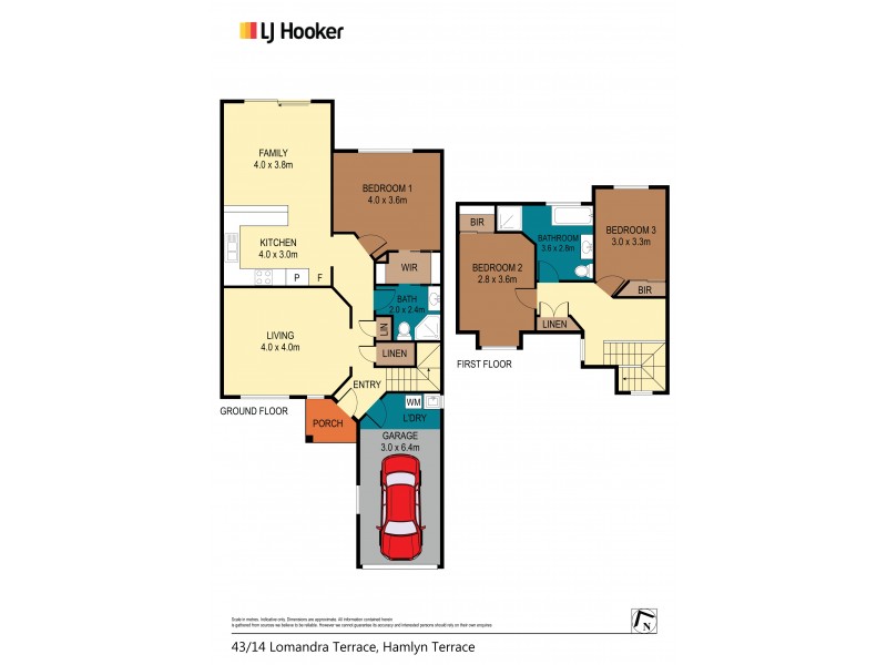 43/14 Lomandra Terrace, Hamlyn Terrace NSW 2259 Floorplan