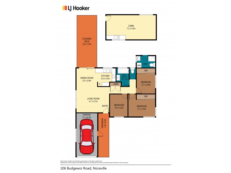 106 Budgewoi Road, Noraville NSW 2263 Floorplan