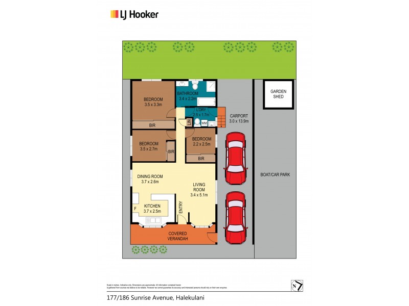 177/186 Sunrise Avenue, Halekulani NSW 2262 Floorplan