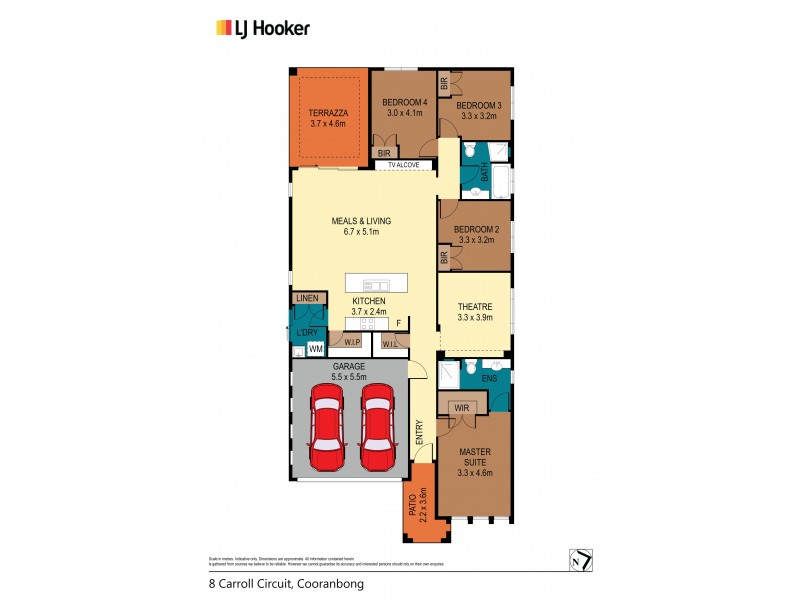 8 Carroll Circuit, Cooranbong NSW 2265 Floorplan