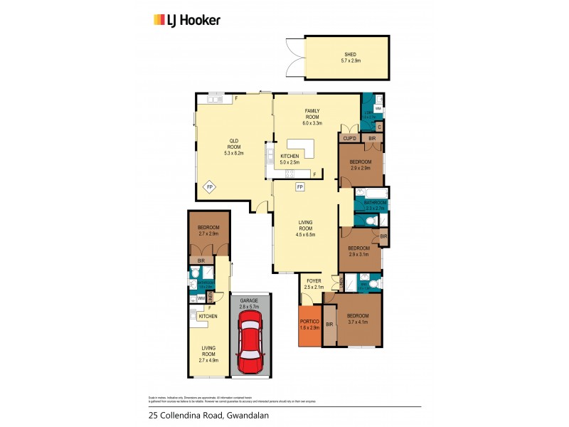 25a Collendina Street, Gwandalan NSW 2259 Floorplan