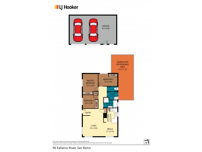 96 Kallaroo Road, San Remo NSW 2262 Floorplan