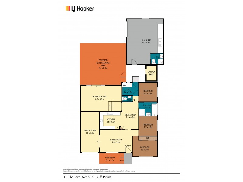 15 Elouera Avenue, Buff Point NSW 2262 Floorplan
