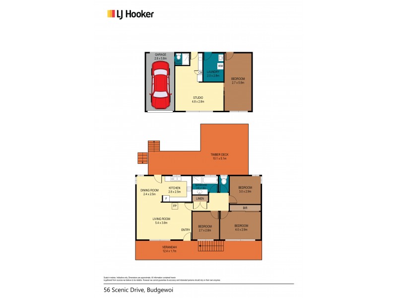 56 Scenic Drive, Budgewoi NSW 2262 Floorplan