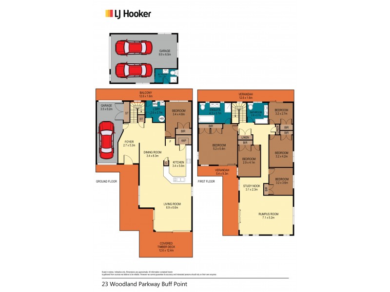 23 Woodland Parkway, Buff Point NSW 2262 Floorplan