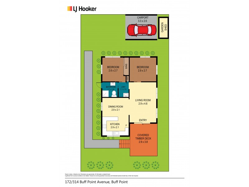 Unit 172/314 Buff Point Avenue, Buff Point NSW 2262 Floorplan