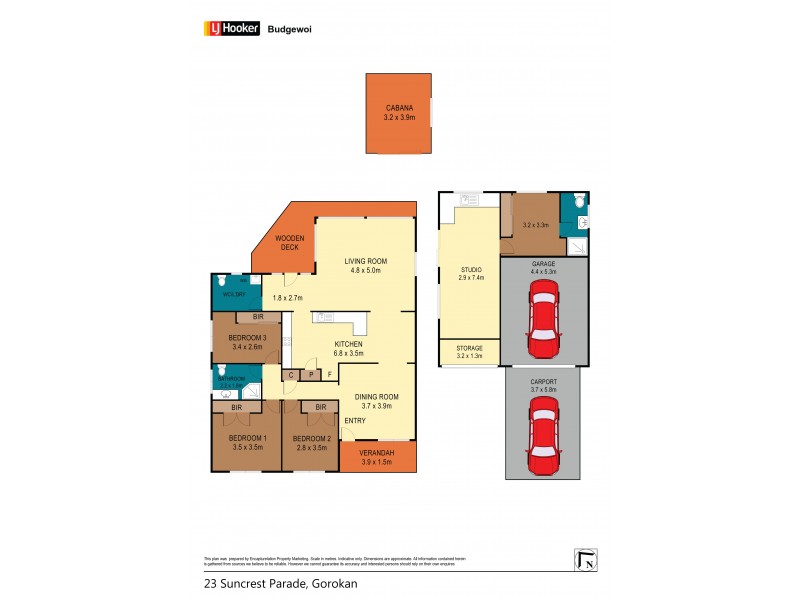 23 Suncrest Parade, Gorokan NSW 2263 Floorplan