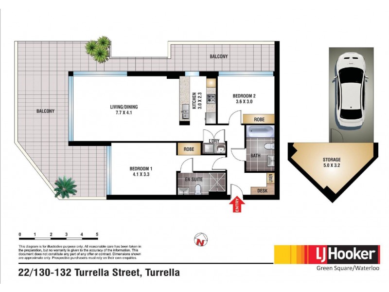 22/130-132 Turrella Street, Turrella NSW 2205 Floorplan