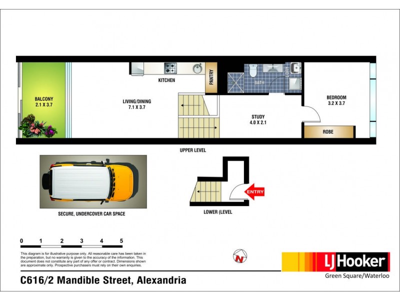C616/2 Mandible Street, Alexandria NSW 2015 Floorplan