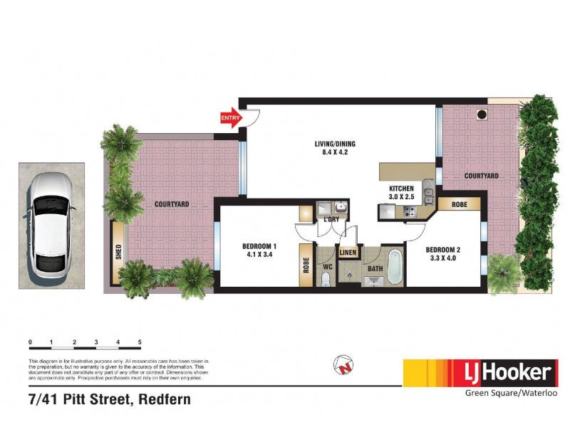7/41 Pitt Street, Redfern NSW 2016 Floorplan