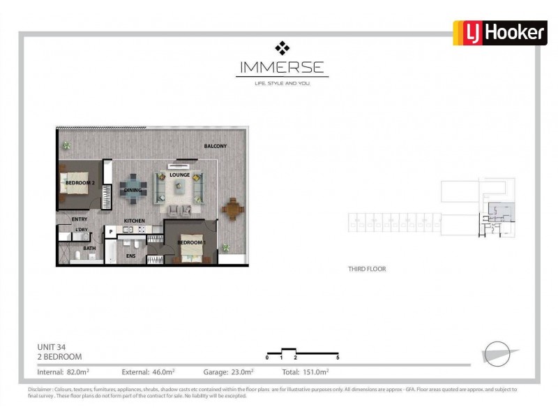 34/1-9 William Street, Alexandria NSW 2015 Floorplan