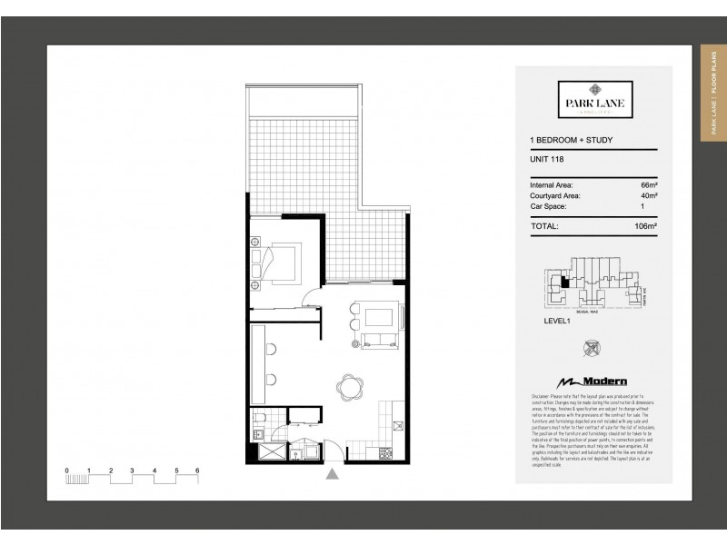 118/10 Martin Avenue, Wolli Creek NSW 2205 Floorplan