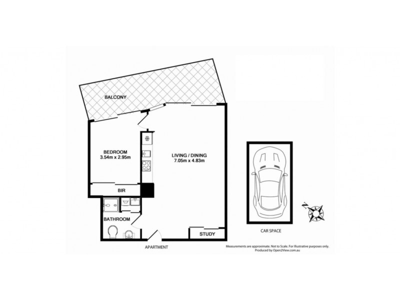 204/11A Lachlan Street, Waterloo NSW 2017 Floorplan