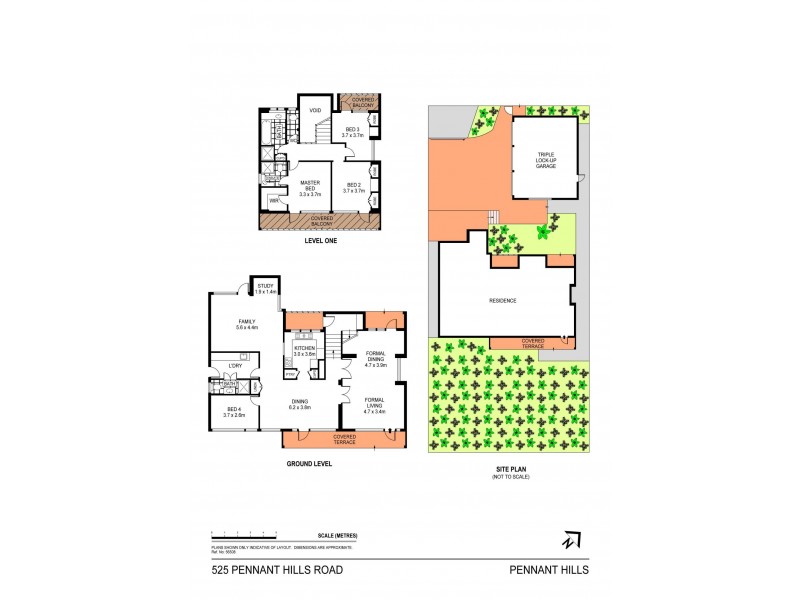 525 Pennant Hills Road, West Pennant Hills NSW 2125 Floorplan