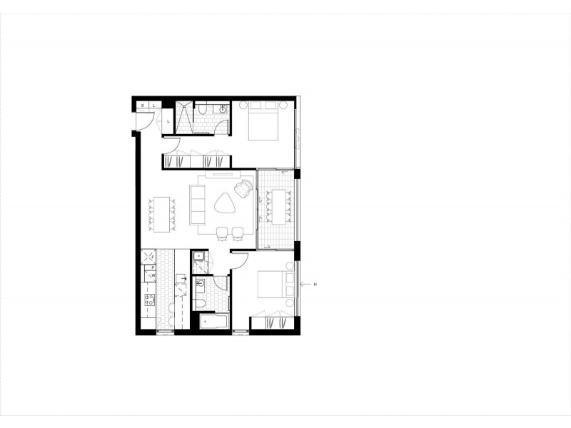 B410/70 MacDonald Street, Erskineville NSW 2043 Floorplan