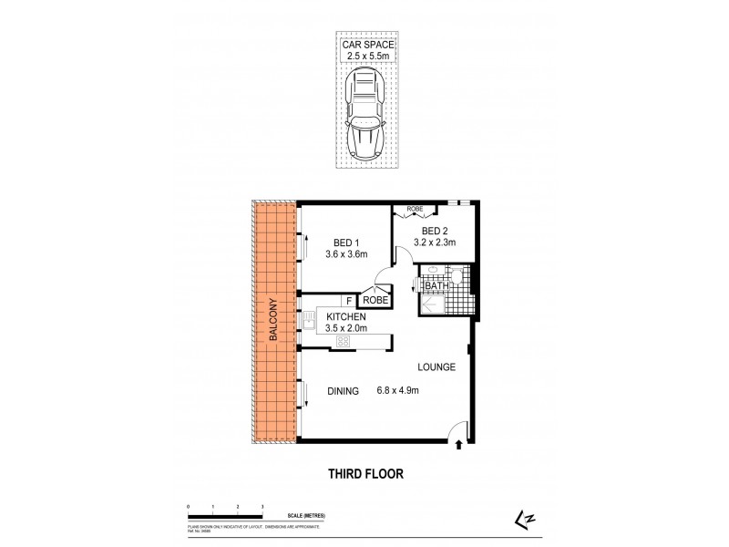 12/20 Boronia Street, Kensington NSW 2033 Floorplan