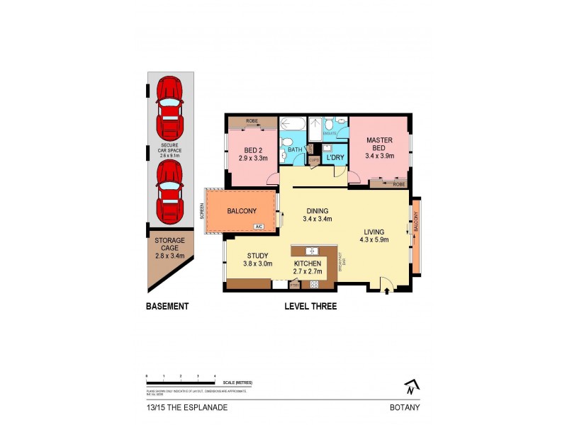 13/15-18 The Esplanade, Botany NSW 2019 Floorplan