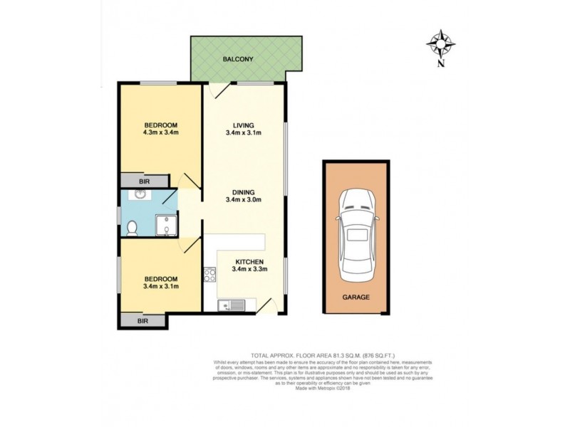 5/45 Gordon Street, Brighton-le-sands NSW 2216 Floorplan