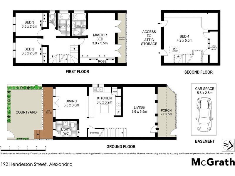 192 Henderson Road, Alexandria NSW 2015 Floorplan