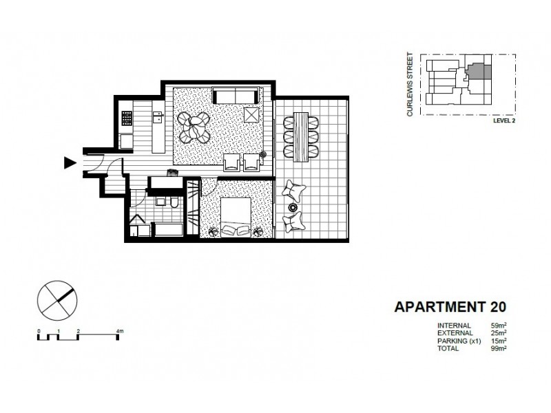20/108 Curlewis Street, Bondi NSW 2026 Floorplan