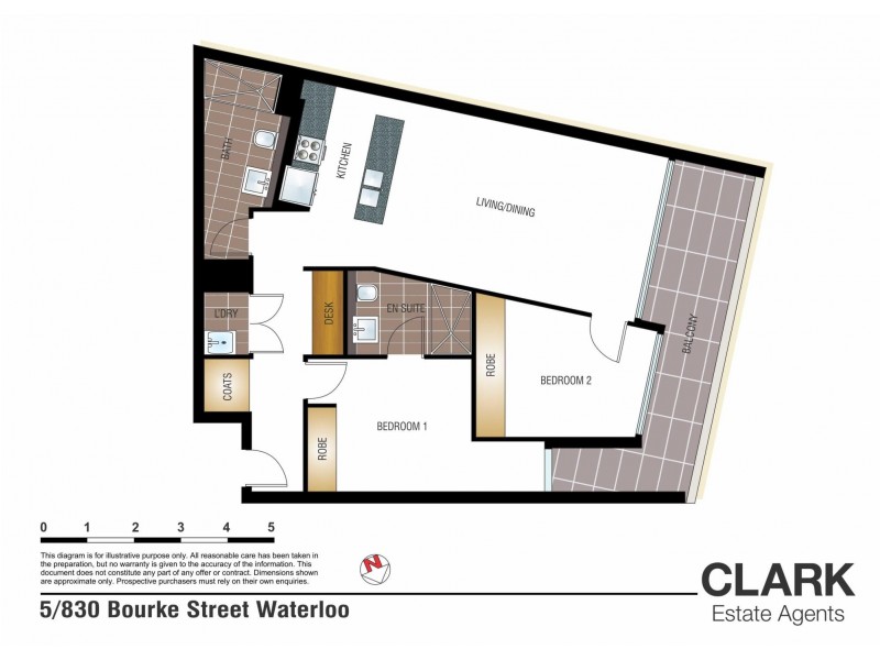 5/830 Bourke Street, Waterloo NSW 2017 Floorplan