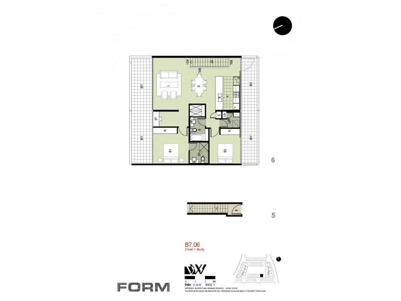 27/4 Hutchinson Walk, Zetland NSW 2017 Floorplan