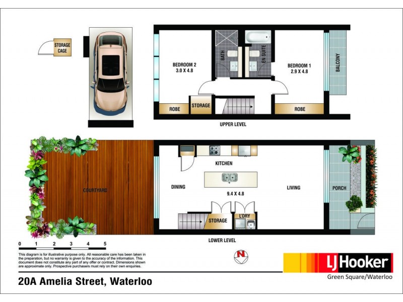 20a Amelia Street, Waterloo NSW 2017 Floorplan