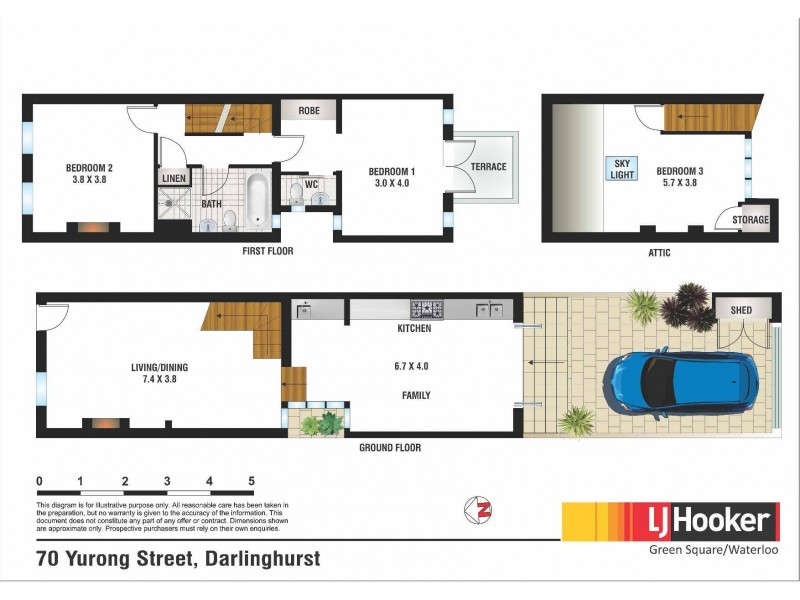 70 Yurong Street, Darlinghurst NSW 2010 Floorplan