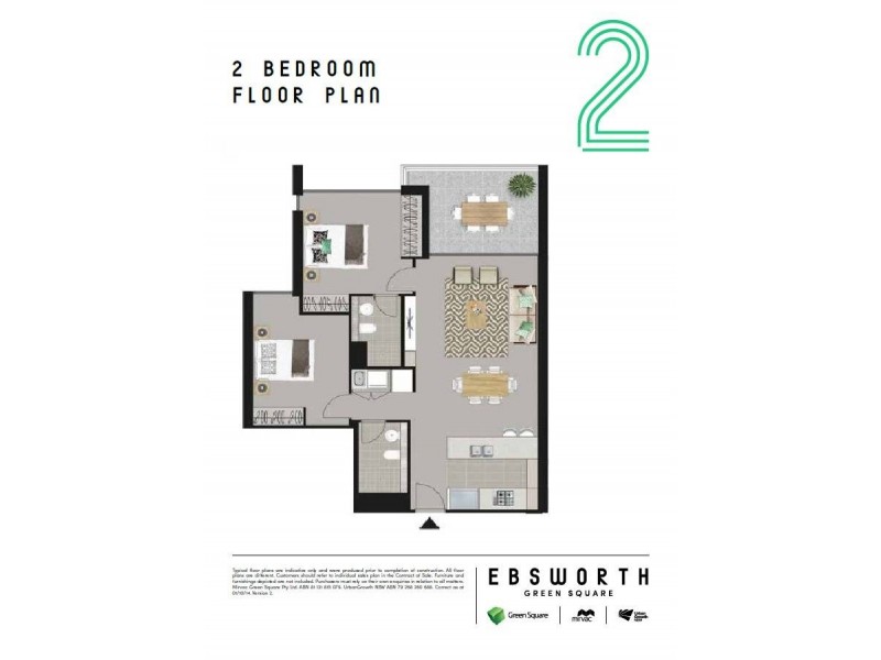 B701/6 Ebsworth Street, Zetland NSW 2017 Floorplan