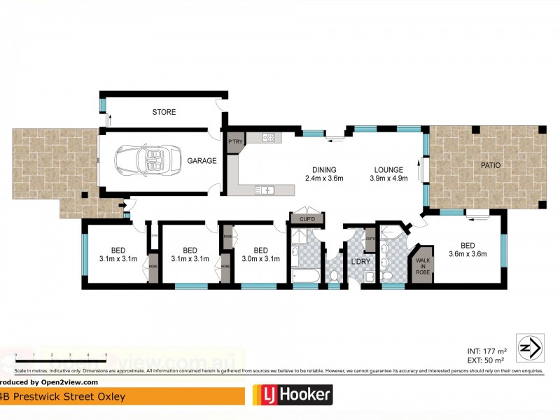 4B Prestwick Street, Oxley QLD 4075 Floorplan
