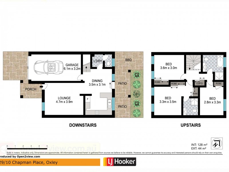 29/10 Chapman Place, Oxley QLD 4075 Floorplan