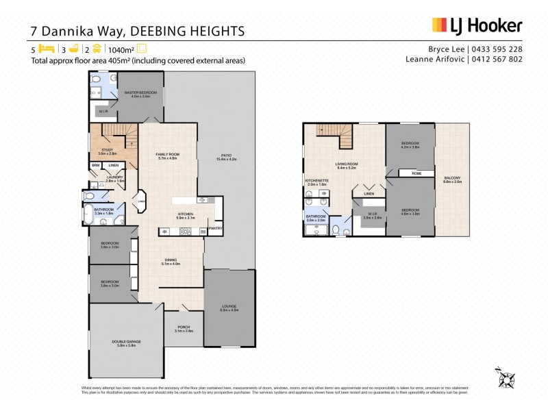 7 Dannika Way, Deebing Heights QLD 4306 Floorplan