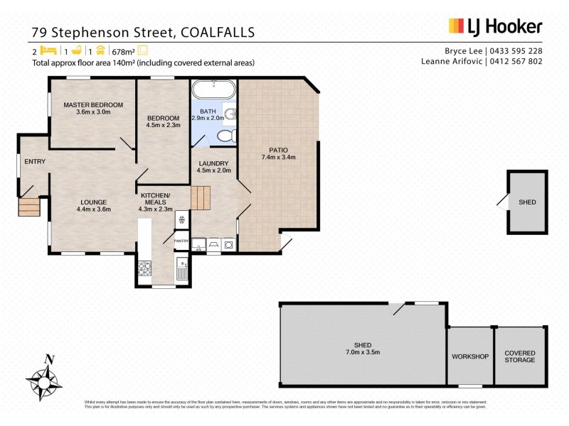 79 Stephenson Street, Coalfalls QLD 4305 Floorplan