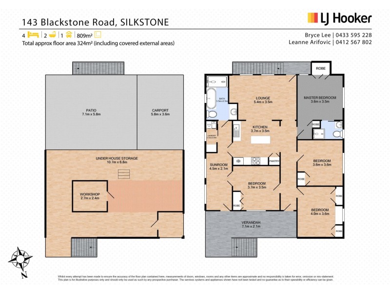 143 Blackstone Road, Silkstone QLD 4304 Floorplan