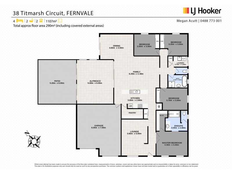 38 Titmarsh Circuit, Fernvale QLD 4306 Floorplan