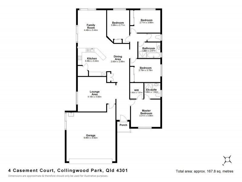 4 Casement Court, Collingwood Park QLD 4301 Floorplan