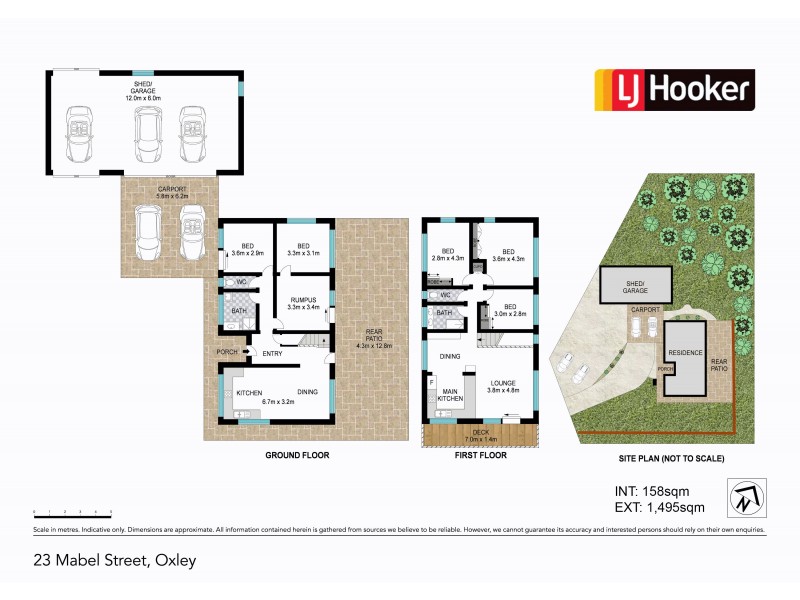 23 Mabel Street, Oxley QLD 4075 Floorplan