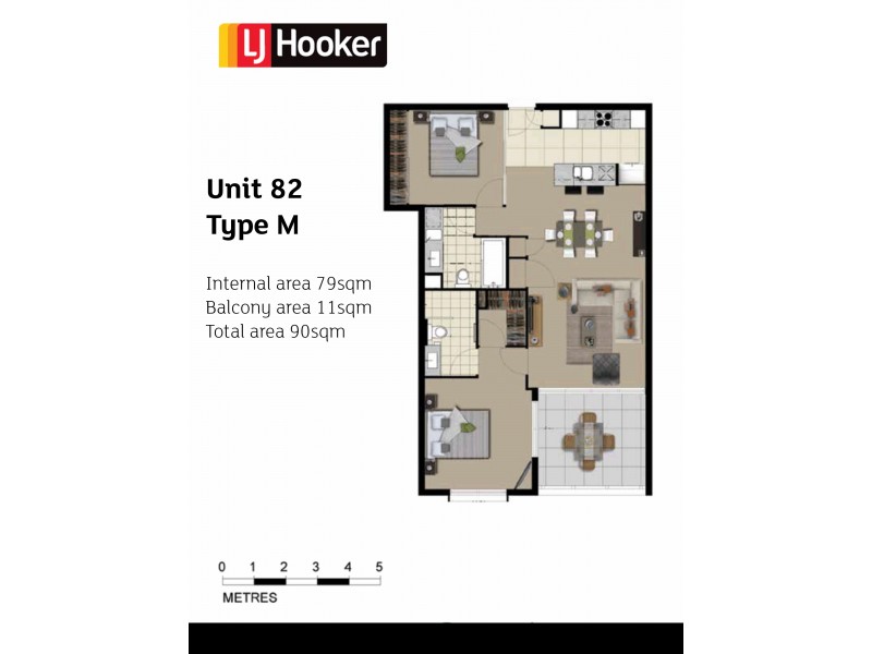82/390 Simpsons Road, Bardon QLD 4065 Floorplan