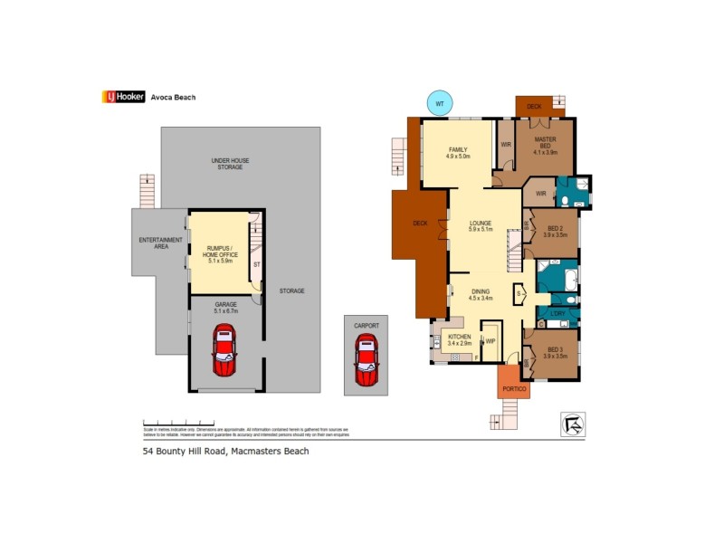 54 Bounty Hill Road, Macmasters Beach NSW 2251 Floorplan