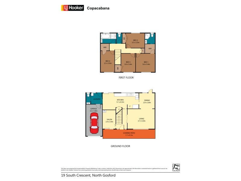 19 South Crescent, North Gosford NSW 2250 Floorplan