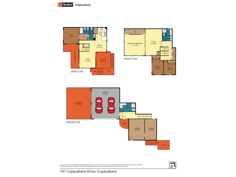 141 Copacabana Drive, Copacabana NSW 2251 Floorplan