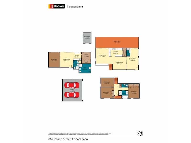 86 Oceano Street, Copacabana NSW 2251 Floorplan